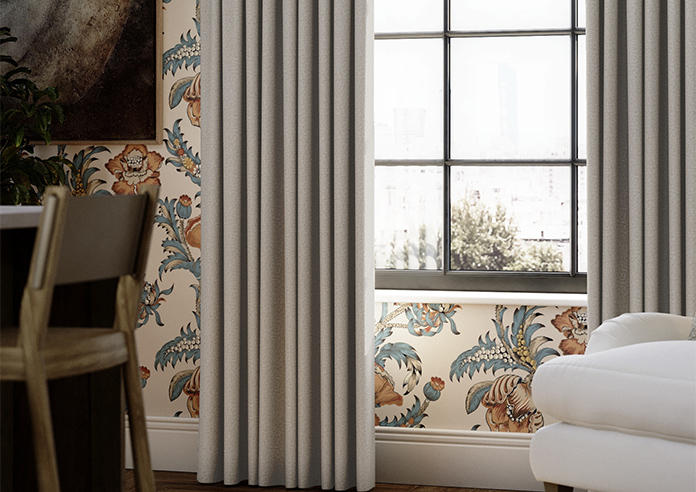 Carina, Stone - Made to Measure Curtains - Image 5